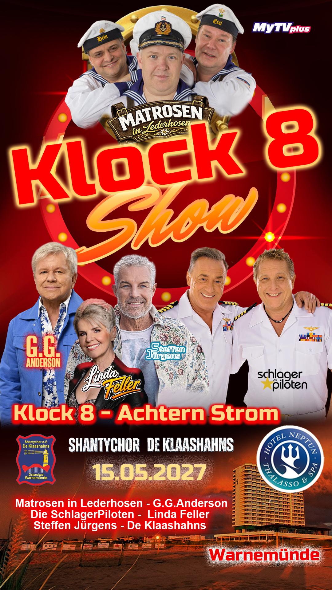 Klock 8 Achtern Strom
