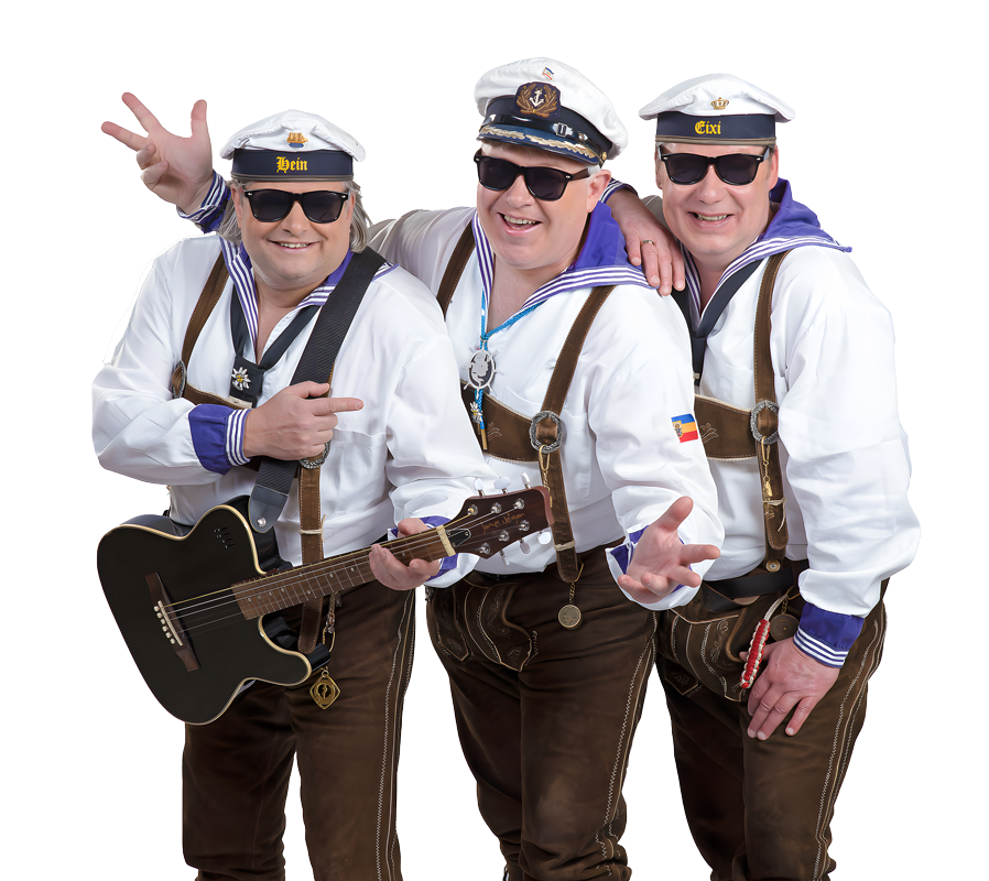 Matrosen in Lederhosen