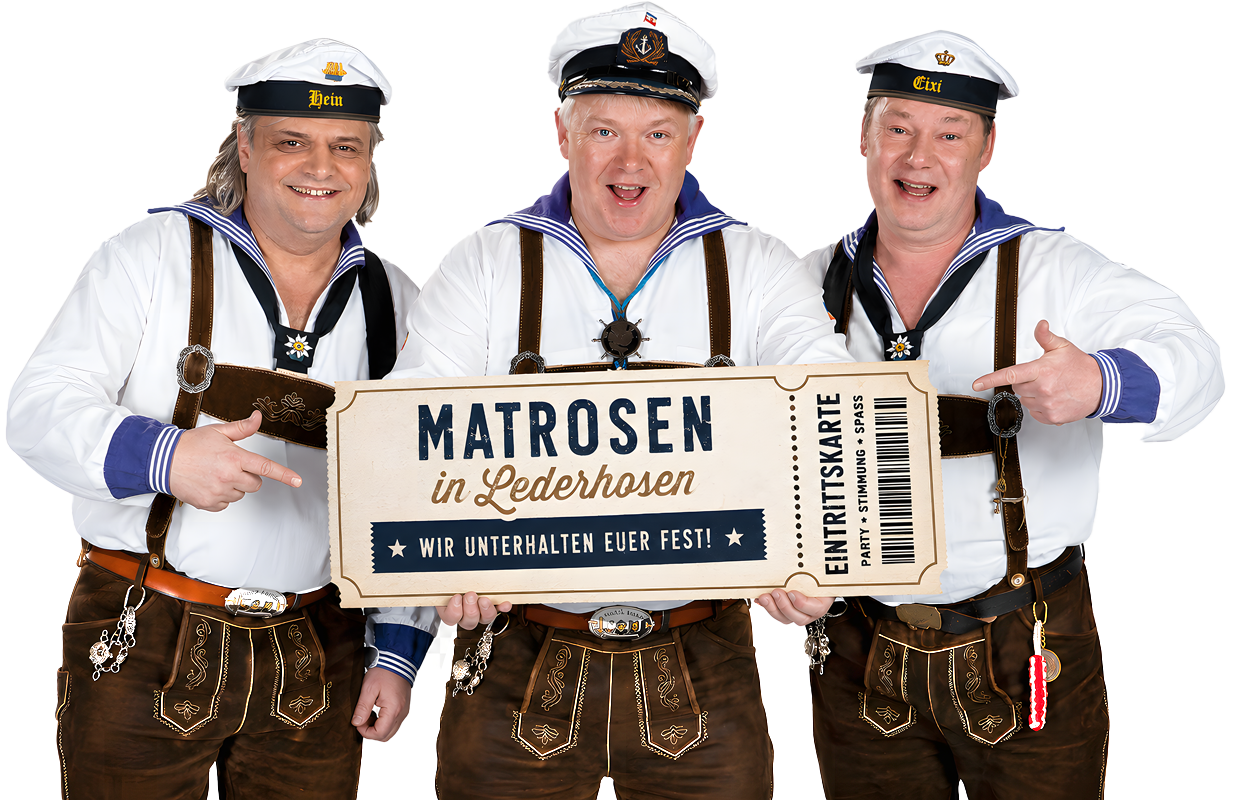 Matrosen in Lederhosen