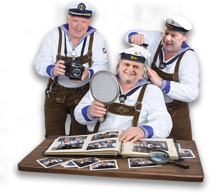 Matrosen in Lederhosen