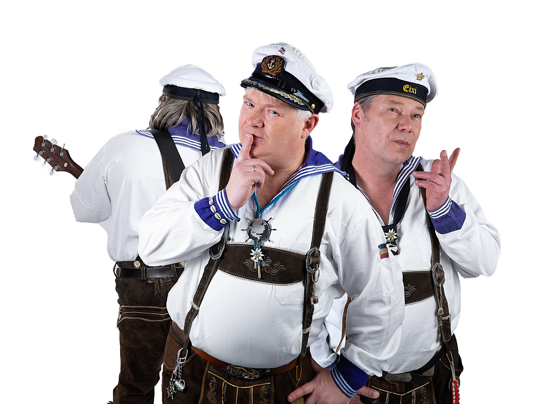 Matrosen in Lederhosen