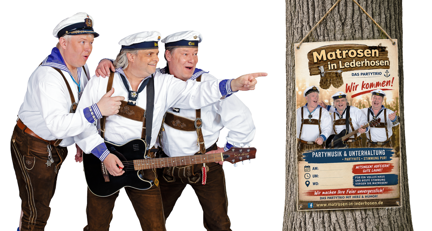 Matrosen in Lederhosen